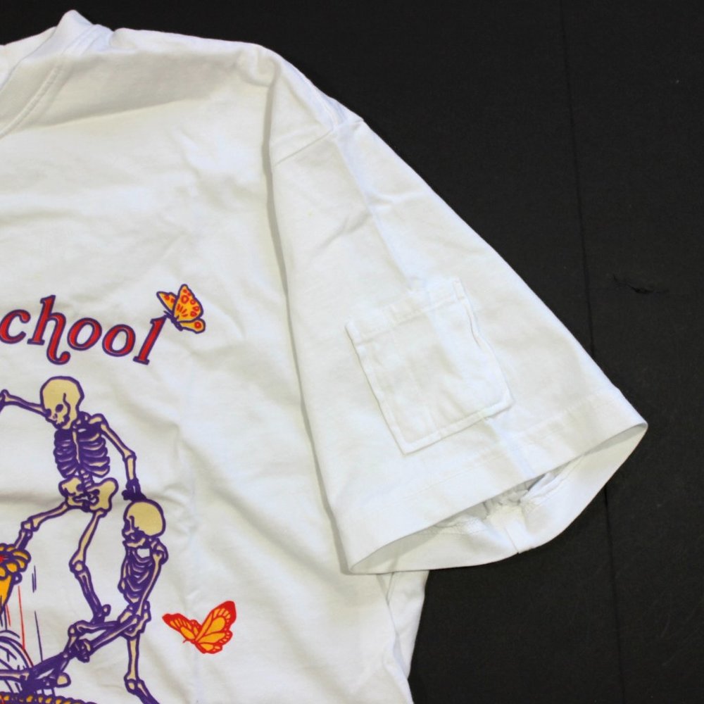 Sundae School Butterfly Skeleton SS Crew Tee - Picture 4 of 6